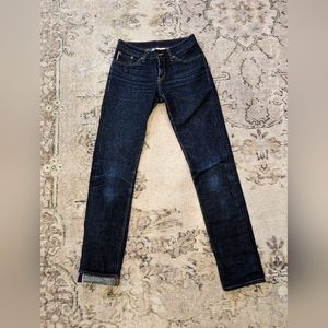 Raleigh Denim Straight raw denim jeans